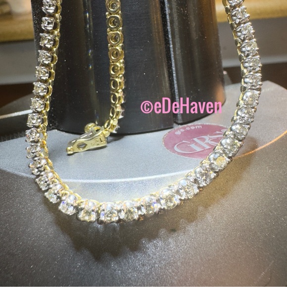 Jewelry - 14k 4-5ctw ( Available) Diamond Riviera Necklace